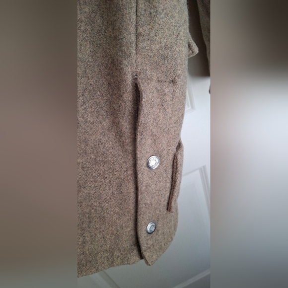 Walls ranch wear brown light wool jacket ranch rodeo large western barncore - Picture 12 of 16